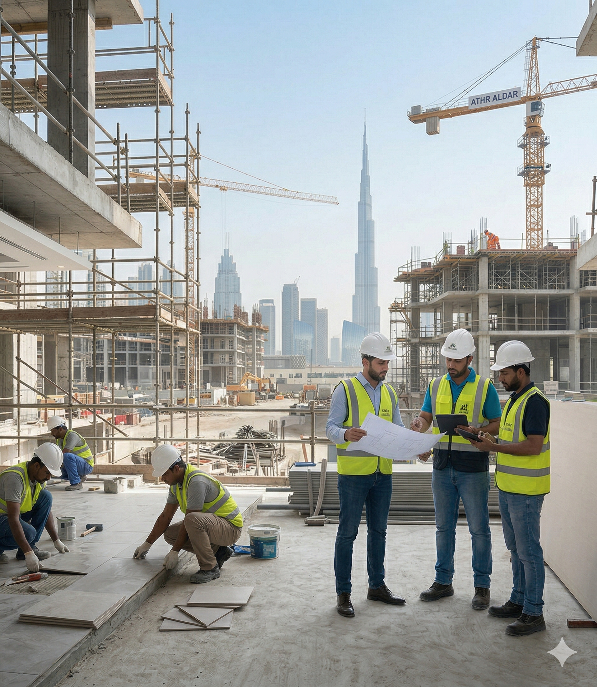 الهندسة في أثر الدار